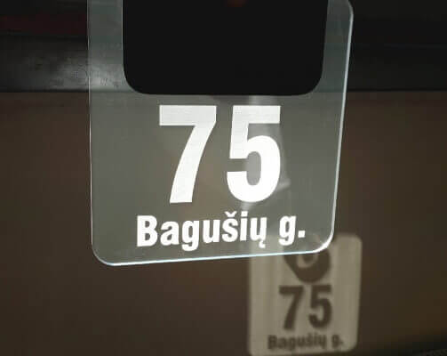 Informacinės lentelės